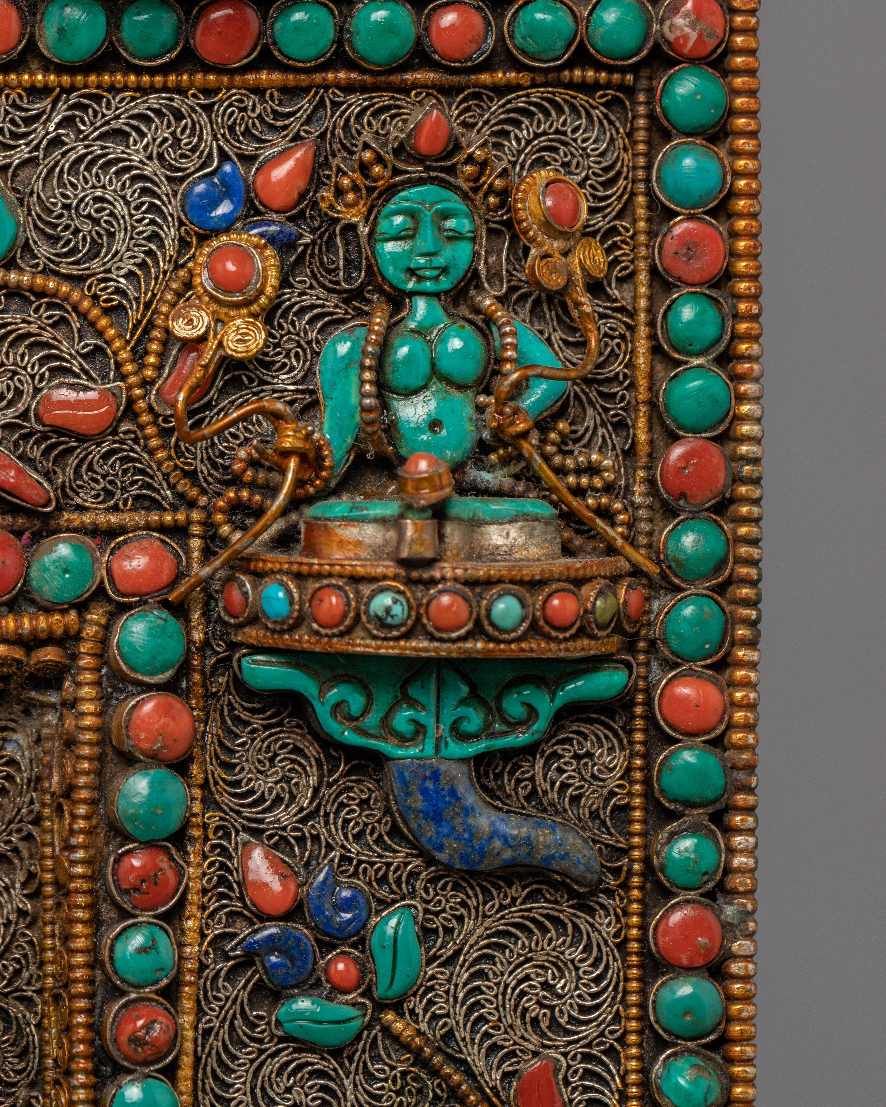 Mahakala Calendar Art and Craft for Wall Hanging | Religious Home Decor