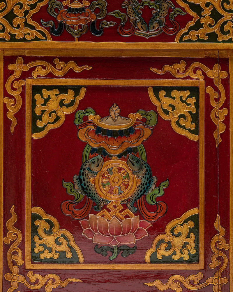 Tibetan Folding Table | Handmade Himalayan Art