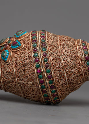 Handcrafted Conch Shell | Enhancing the Charm of Sankha