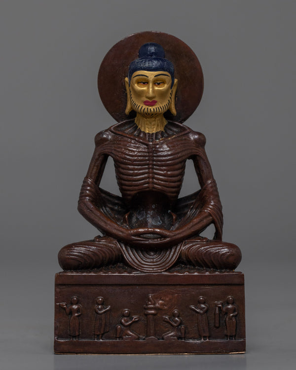 Fasting Shakyamuni Buddha Statue