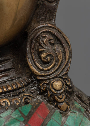 Green Tara Indoor Sculpture  | TIbetan Art Work