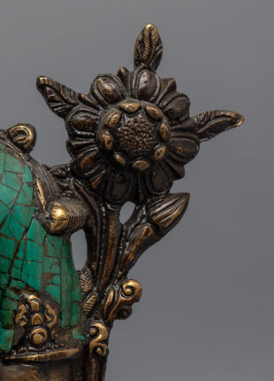 Green Tara Indoor Sculpture  | TIbetan Art Work