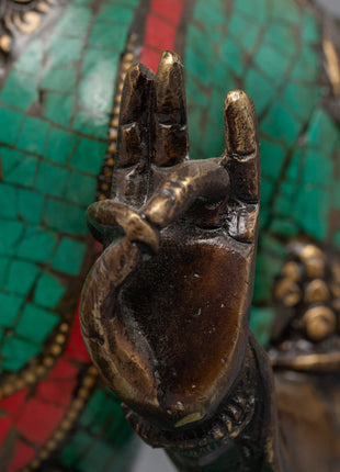 Green Tara Indoor Sculpture  | TIbetan Art Work
