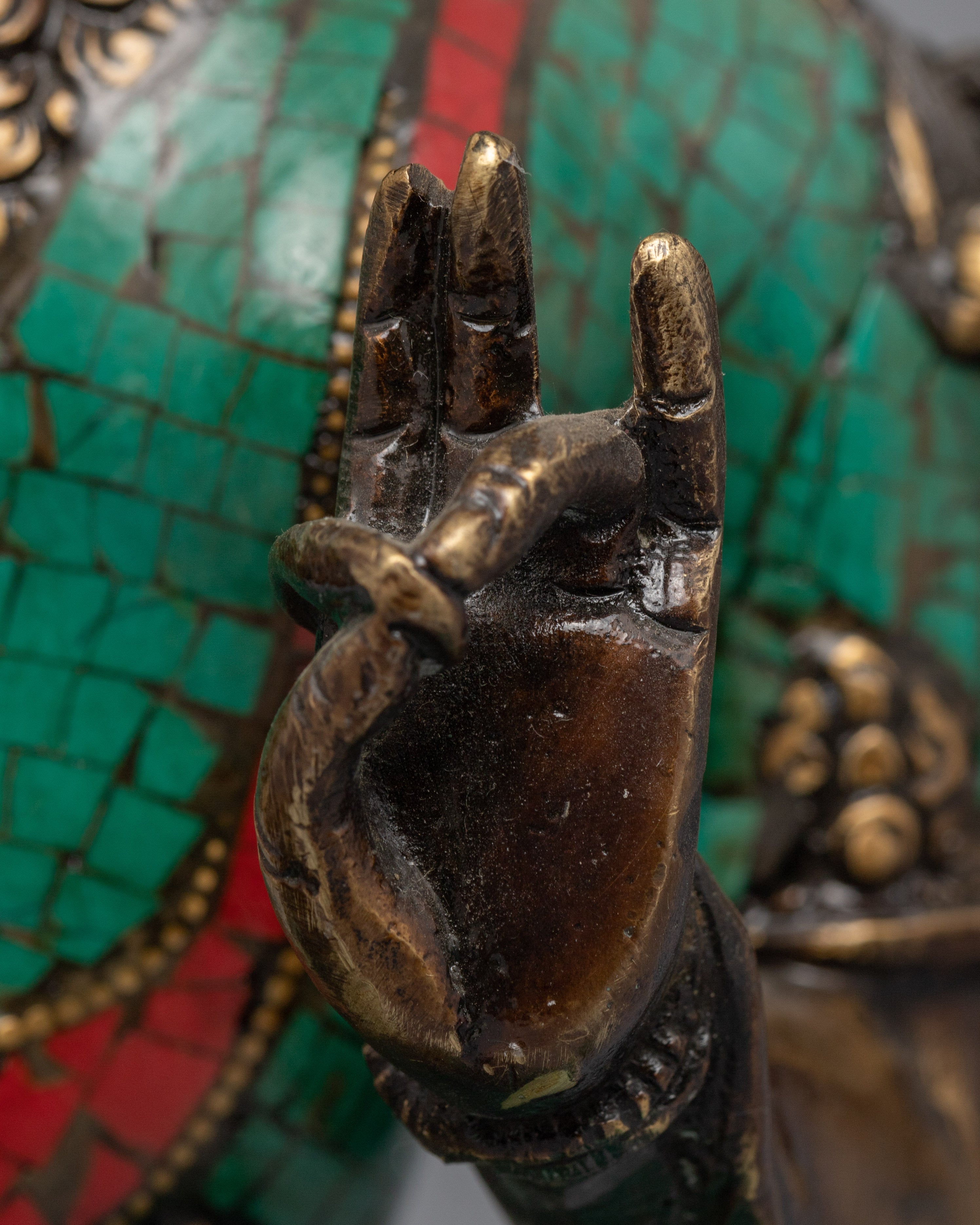 Green Tara Indoor Sculpture  | TIbetan Art Work
