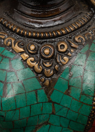 Green Tara Indoor Sculpture  | TIbetan Art Work