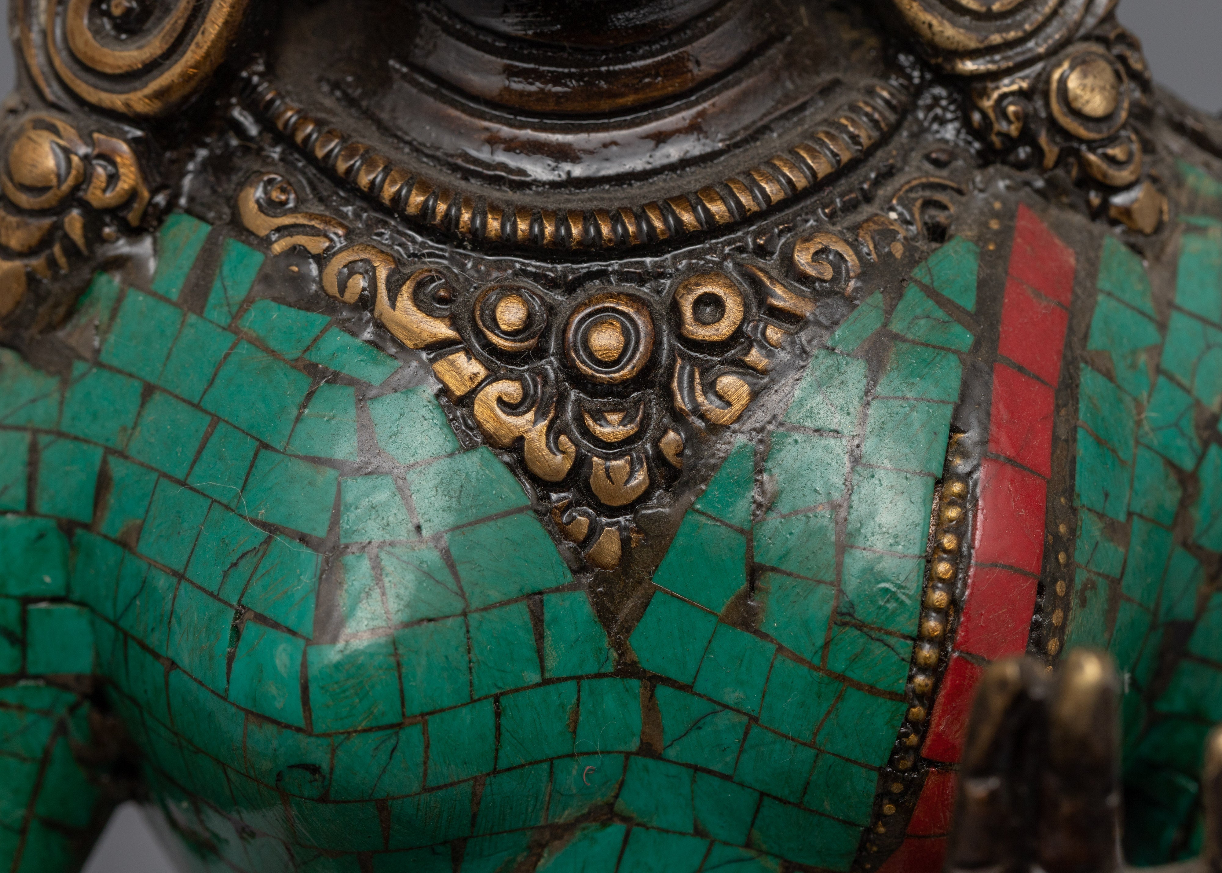 Green Tara Indoor Sculpture  | TIbetan Art Work