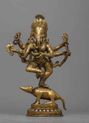 Brass Ganesh Statue