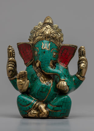 Brass Ganesha Statue