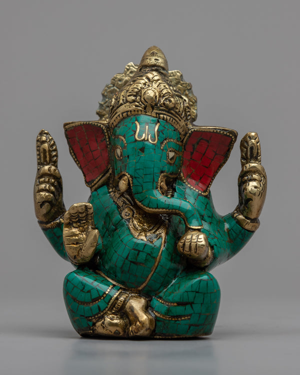 Brass Ganesha Statue