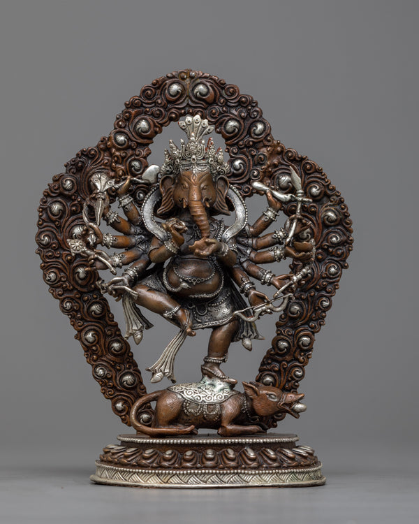 Dancing Machine Made Ganesha Statue