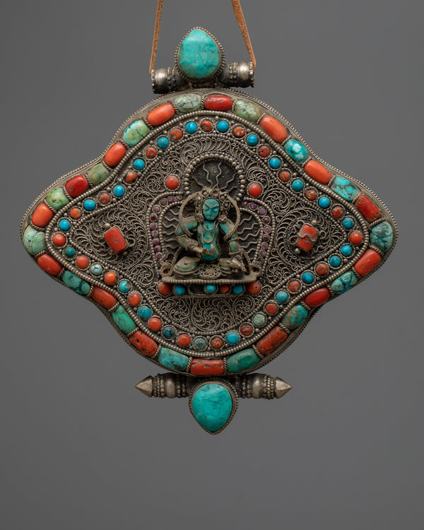 Tibetan Ghau Pendant