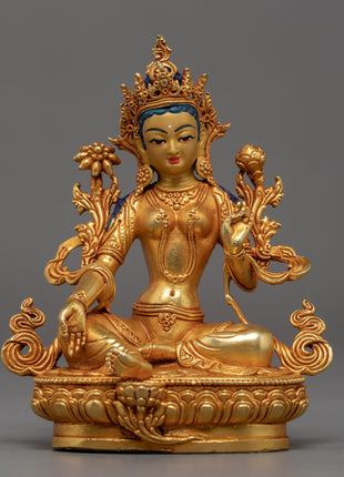 Green Tara Statue