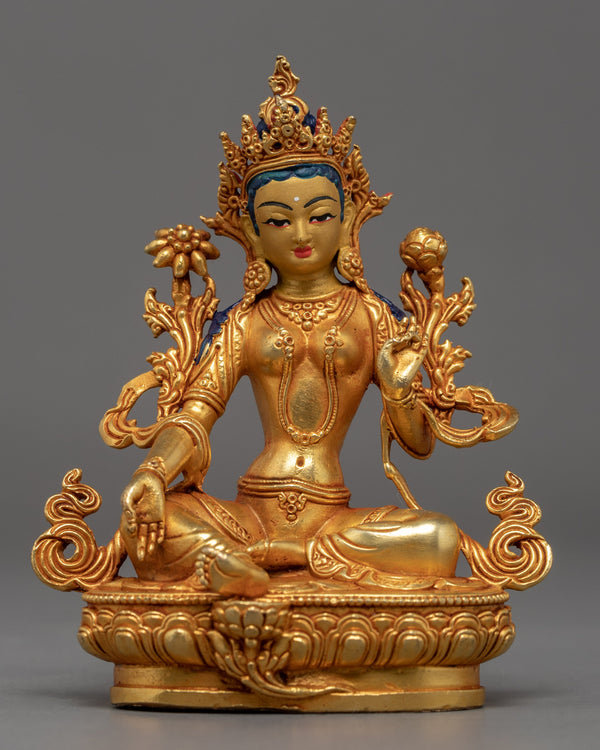 Green Tara Statue