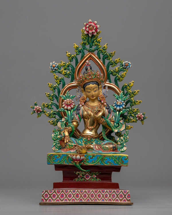 Green Tara Sculpture