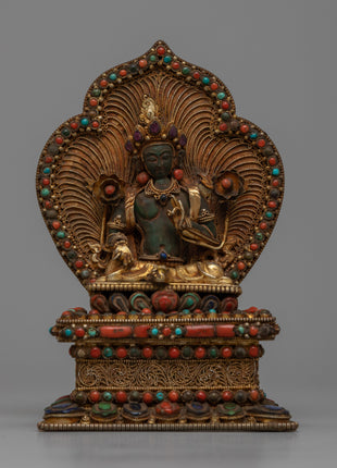 Margaj Green Tara Statue 