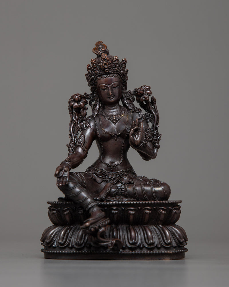 Green Tara Machine-Made Statue