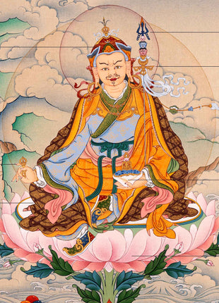Padmasambhava Art | Traditional Tibetan Thangka Painting
