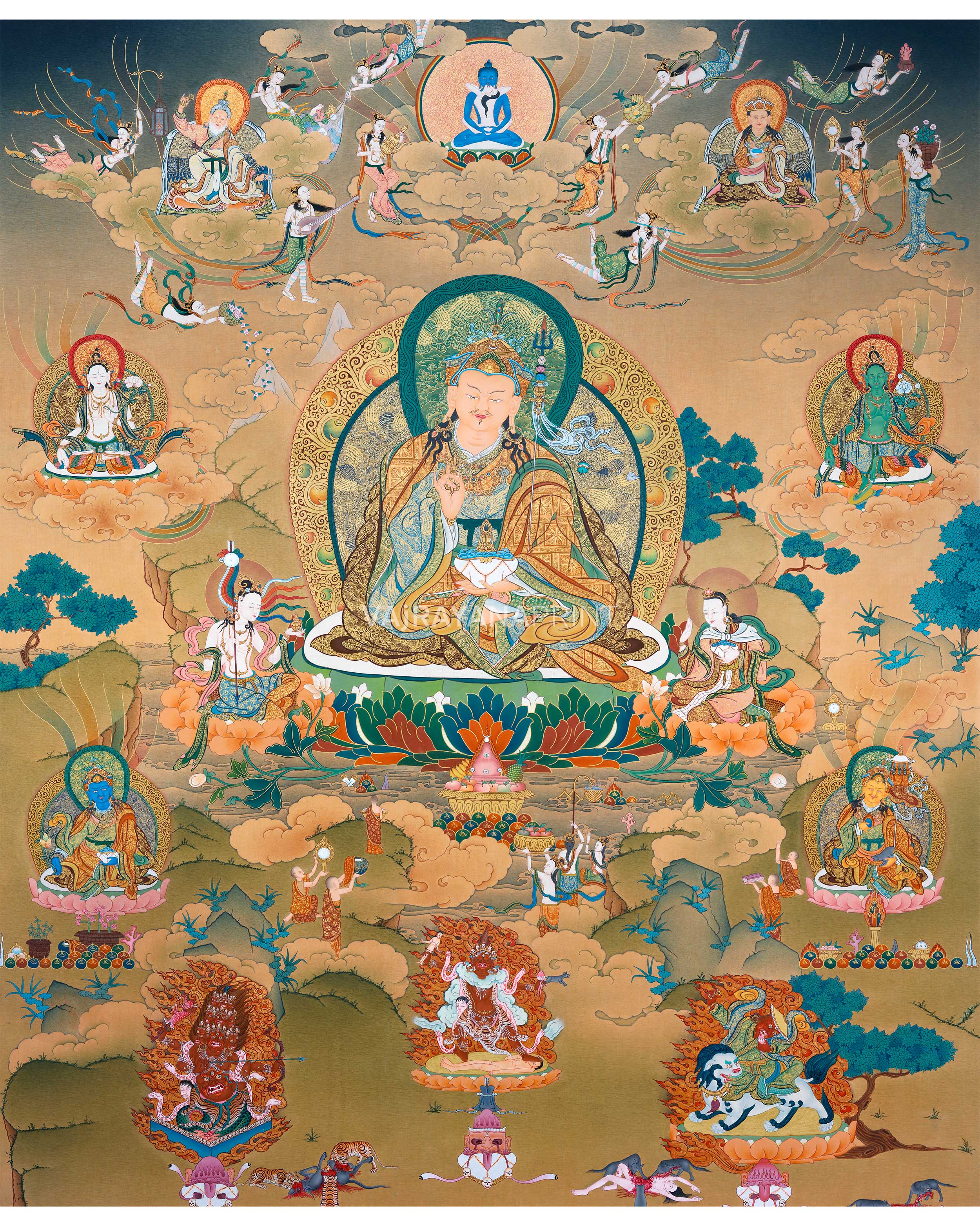Guru Rinpoche Thangka