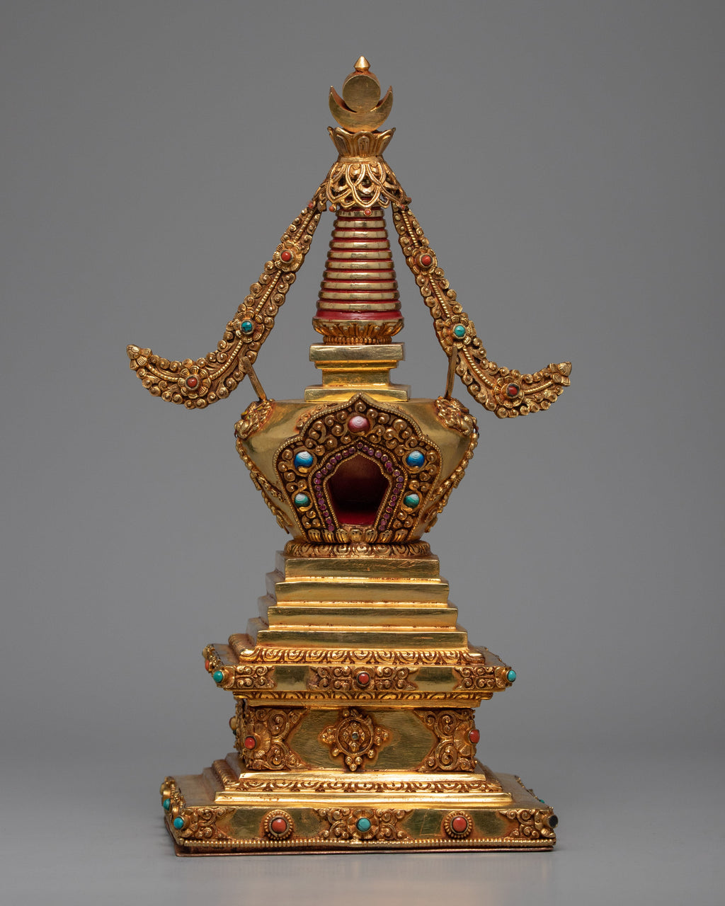 Handmade Stupa | Buddhist Art | Ritual Objects