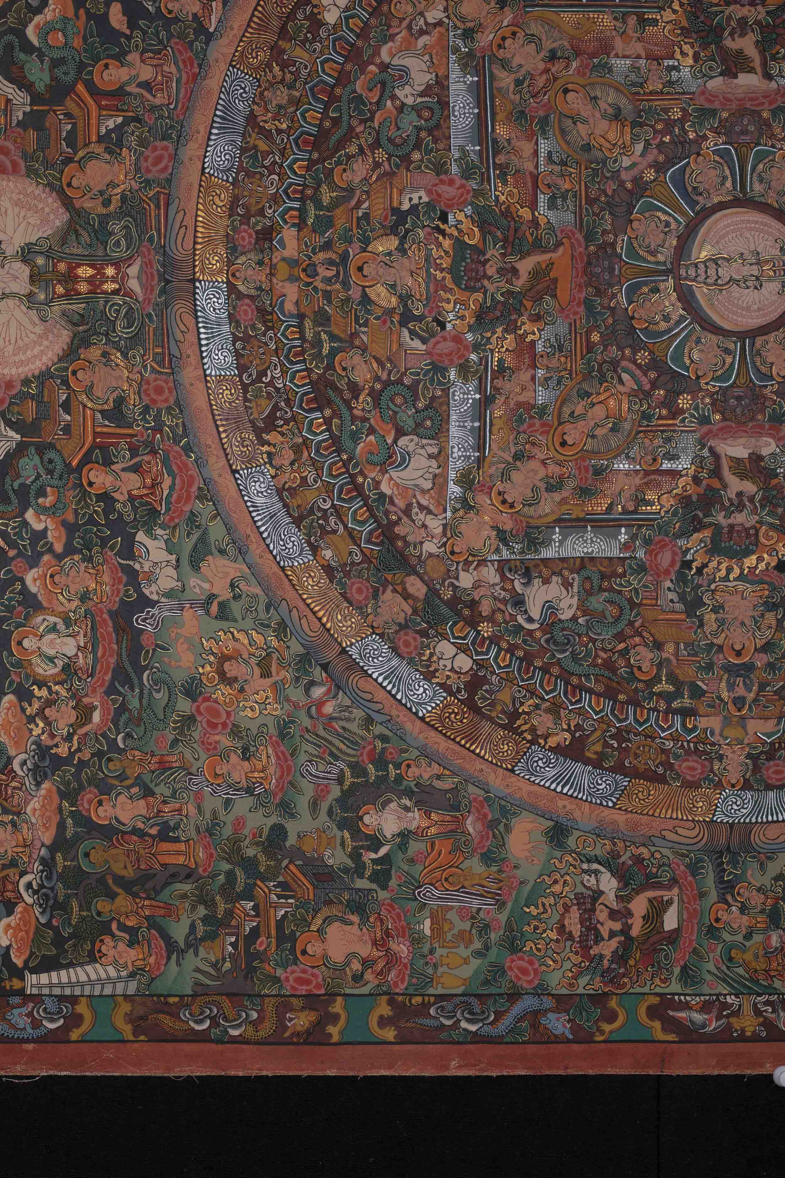1000 armed Lokeshvara Thangka | Tibetan Thangka Painting for Wall Hanging