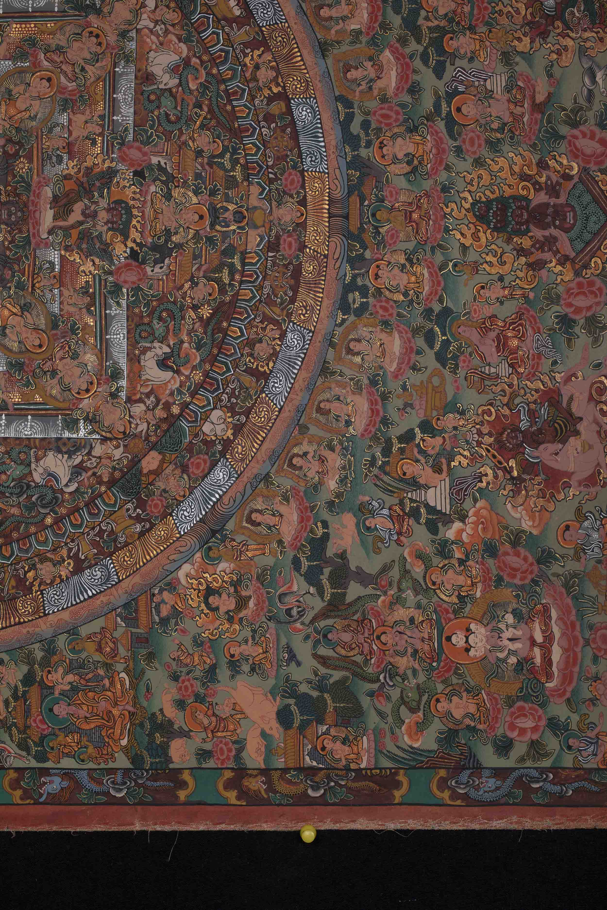 1000 armed Lokeshvara Thangka | Tibetan Thangka Painting for Wall Hanging