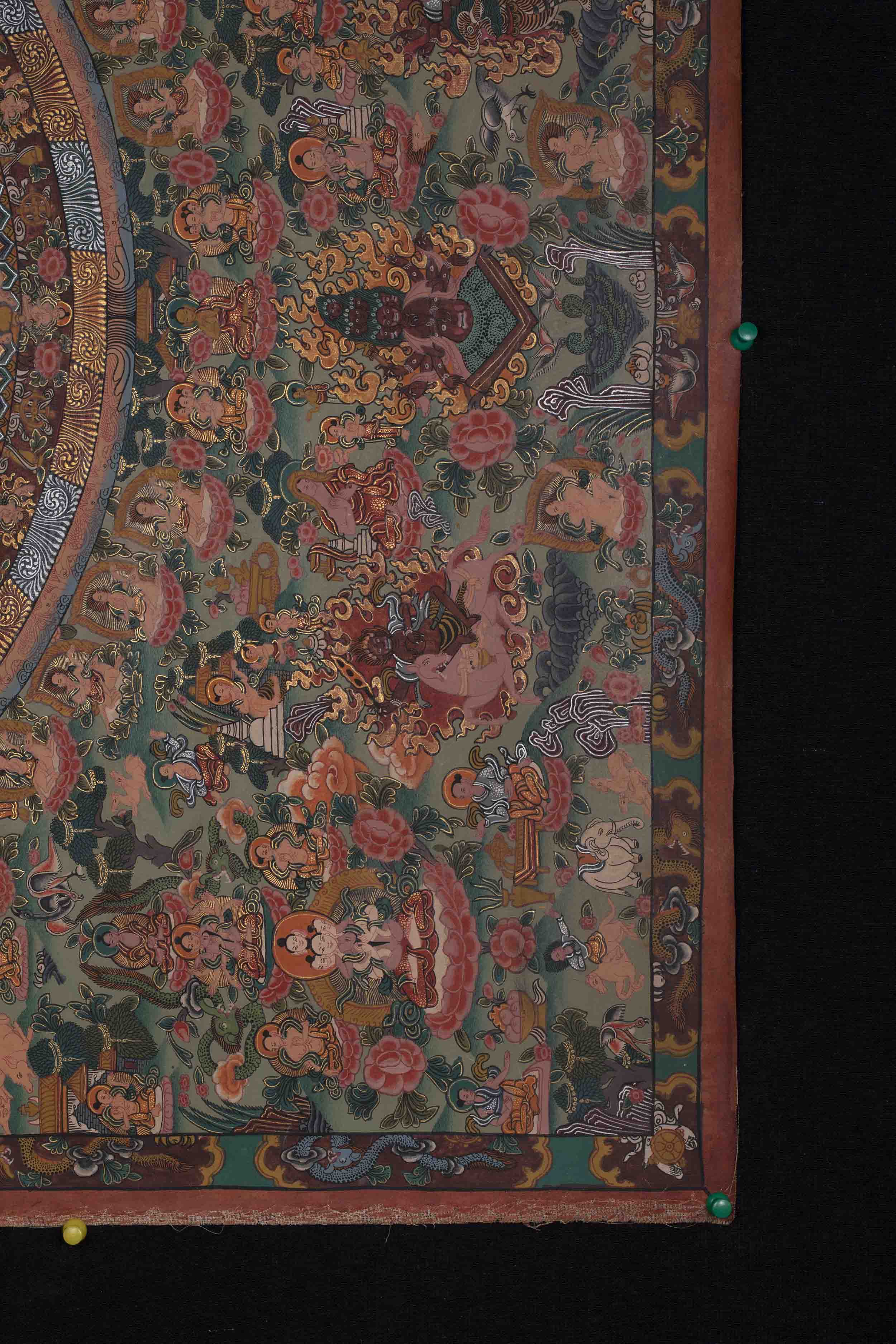 1000 armed Lokeshvara Thangka | Tibetan Thangka Painting for Wall Hanging