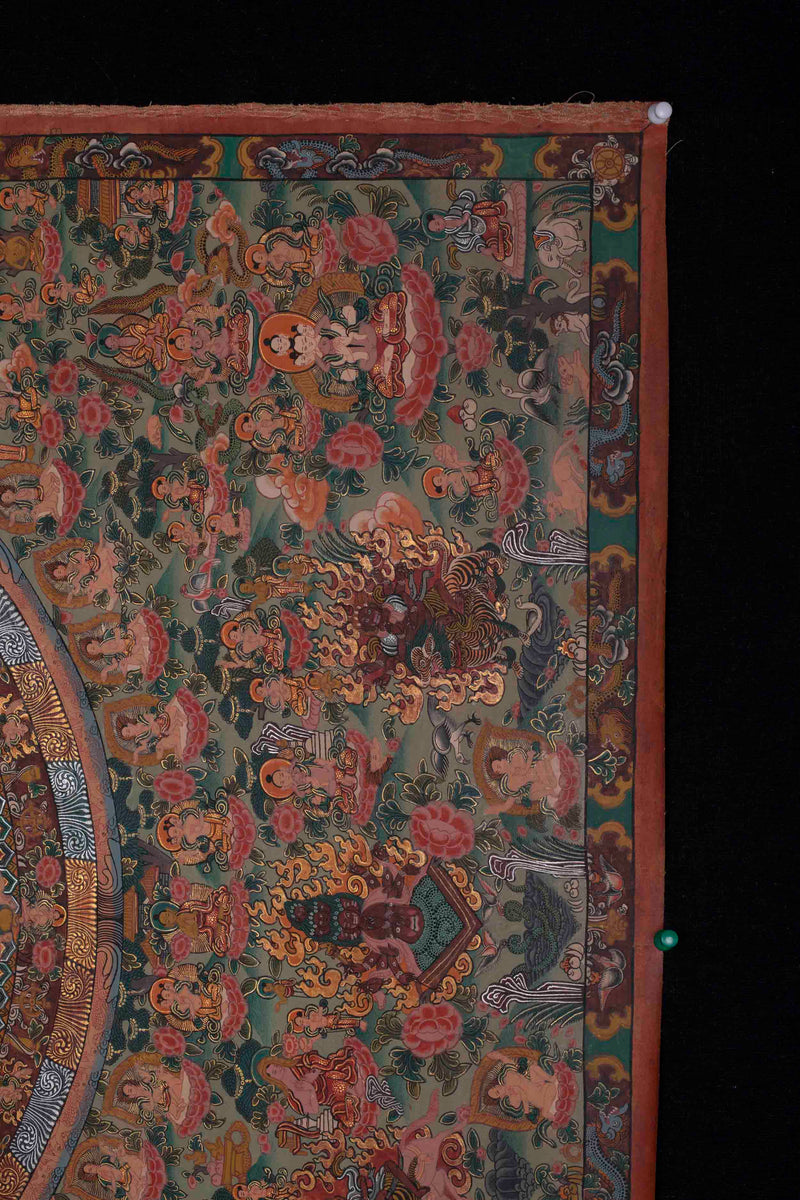 1000 armed Lokeshvara Thangka | Tibetan Thangka Painting for Wall Hanging