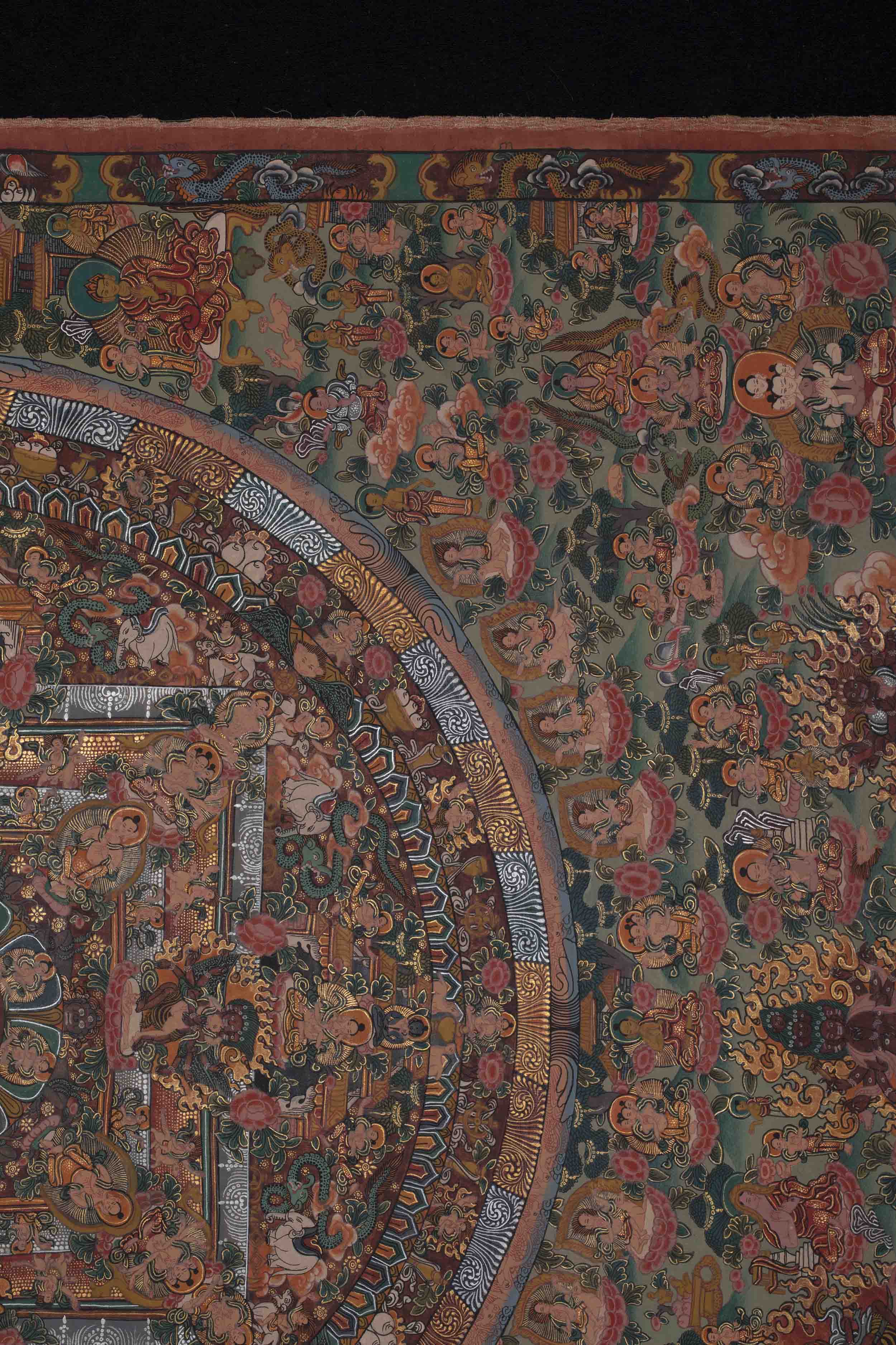 1000 armed Lokeshvara Thangka | Tibetan Thangka Painting for Wall Hanging