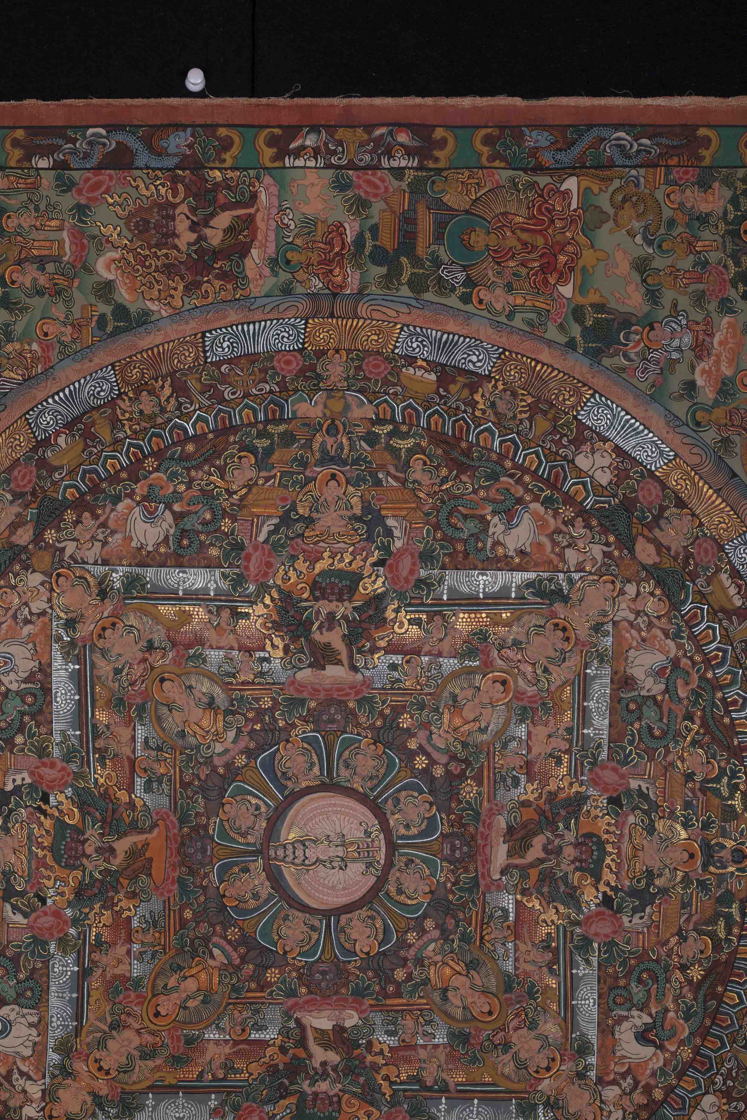 1000 armed Lokeshvara Thangka | Tibetan Thangka Painting for Wall Hanging