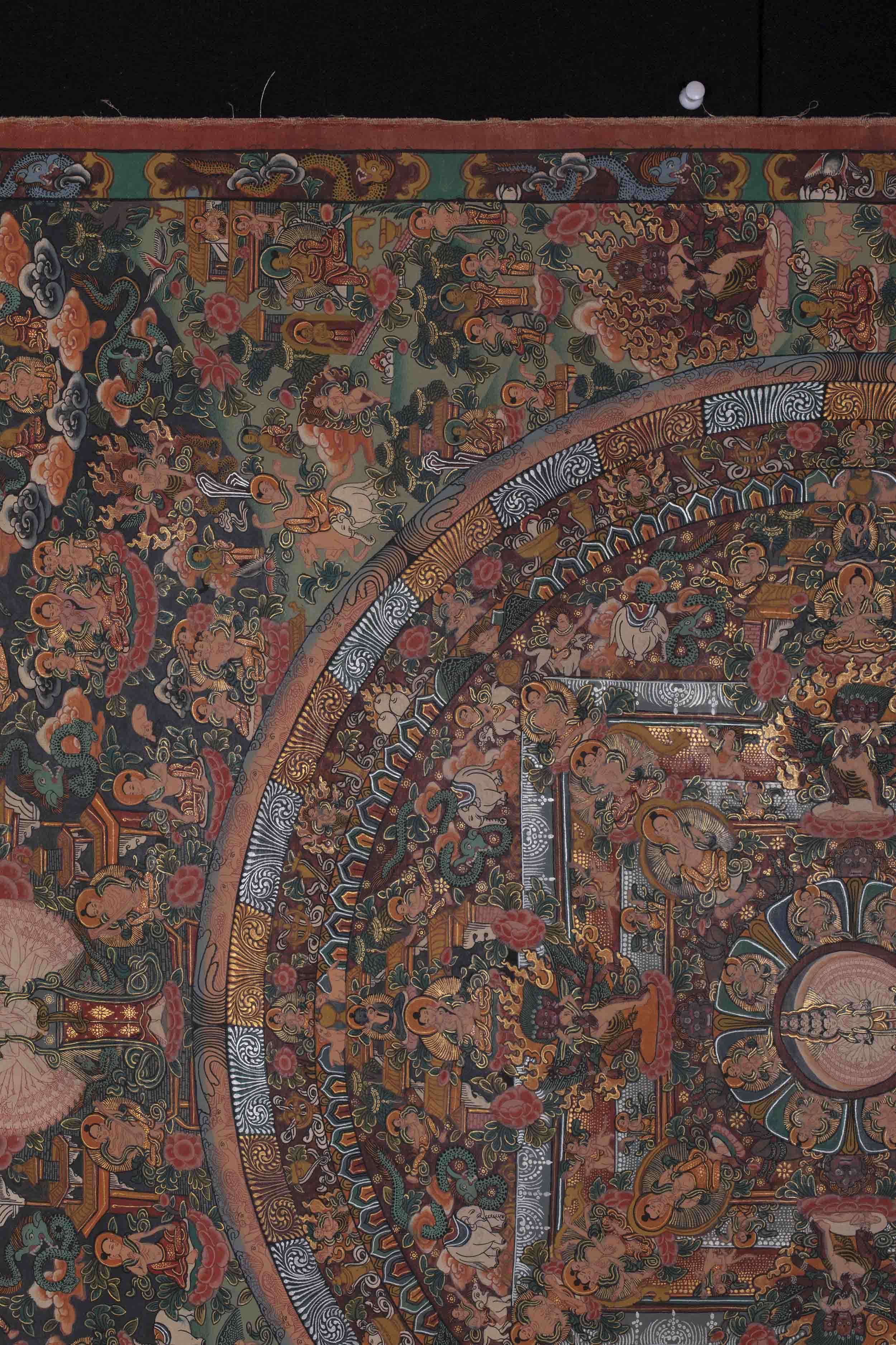 1000 armed Lokeshvara Thangka | Tibetan Thangka Painting for Wall Hanging