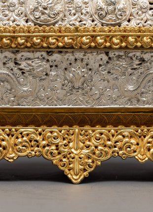 Decoratrive Incense Burner | Golden Tibetan Ritual Burner