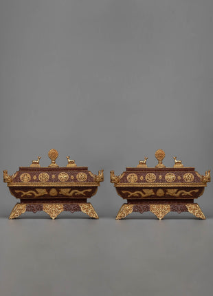 Copper Incense Burner Set 