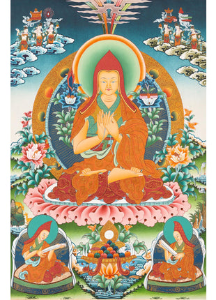 Je Tsongkhapa thangka | Gelugpa Master