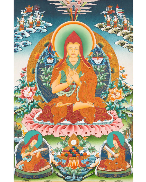 Je Tsongkhapa thangka | Gelugpa Master