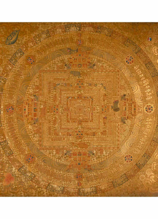 Kalachakra Mandala Thangka Painting | Mandala Design