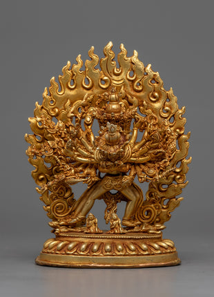Kalachakra Symbol Statue