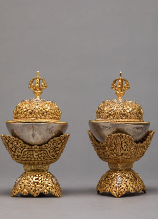 Gold Plated Kapala Set