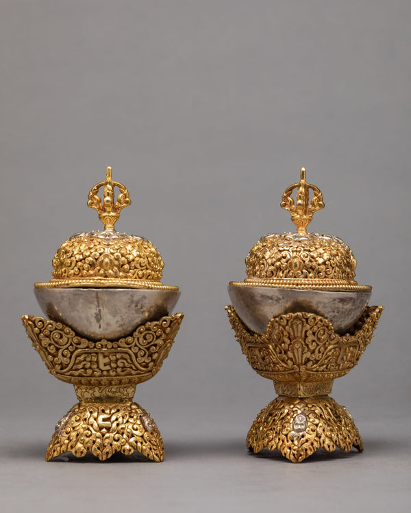 Gold Plated Kapala Set