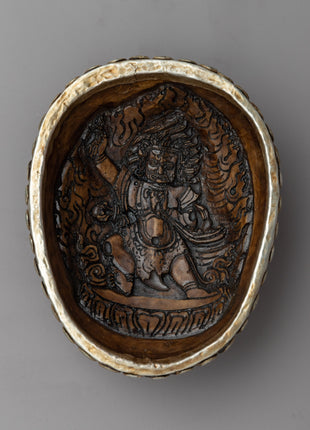 Kapala Skull Cup | Traditional Handcrafted Buddhist Art