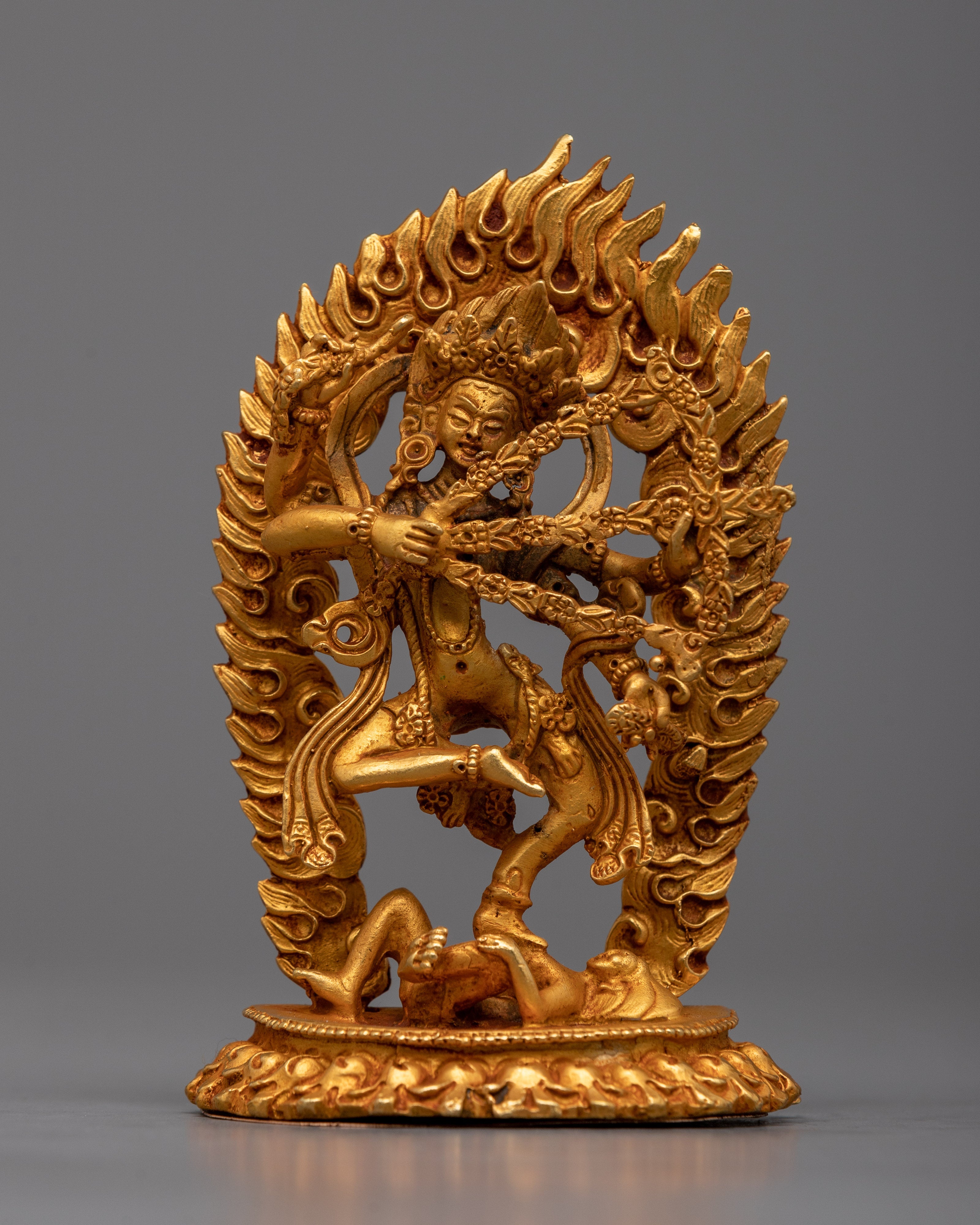 Machine Deity Copper Kurukulla Statue | Machine Made Deity for Meditation Space