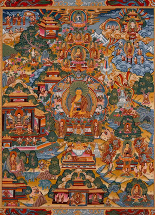 Buddhist Life Story Of Buddha | Wall Decors