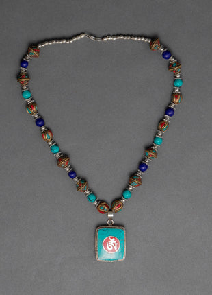 Mantra Crafted Locket | Buddhist Pendent
