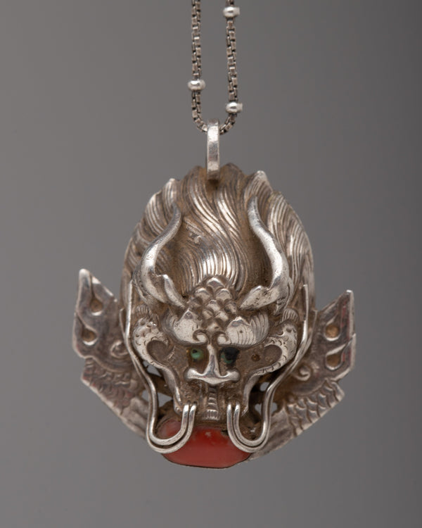 Garuda Coral Pendant