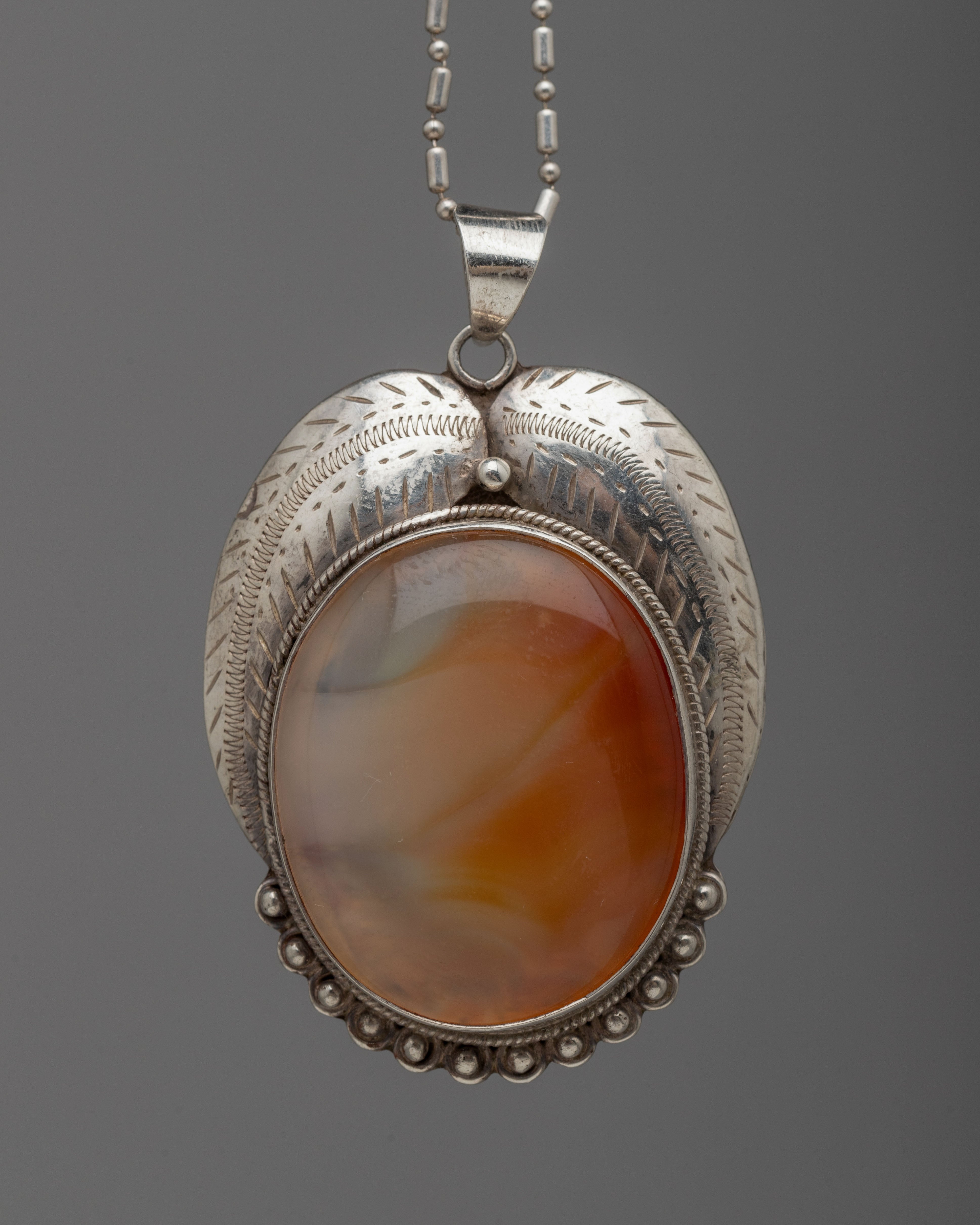 Carnelian Agate Locket 