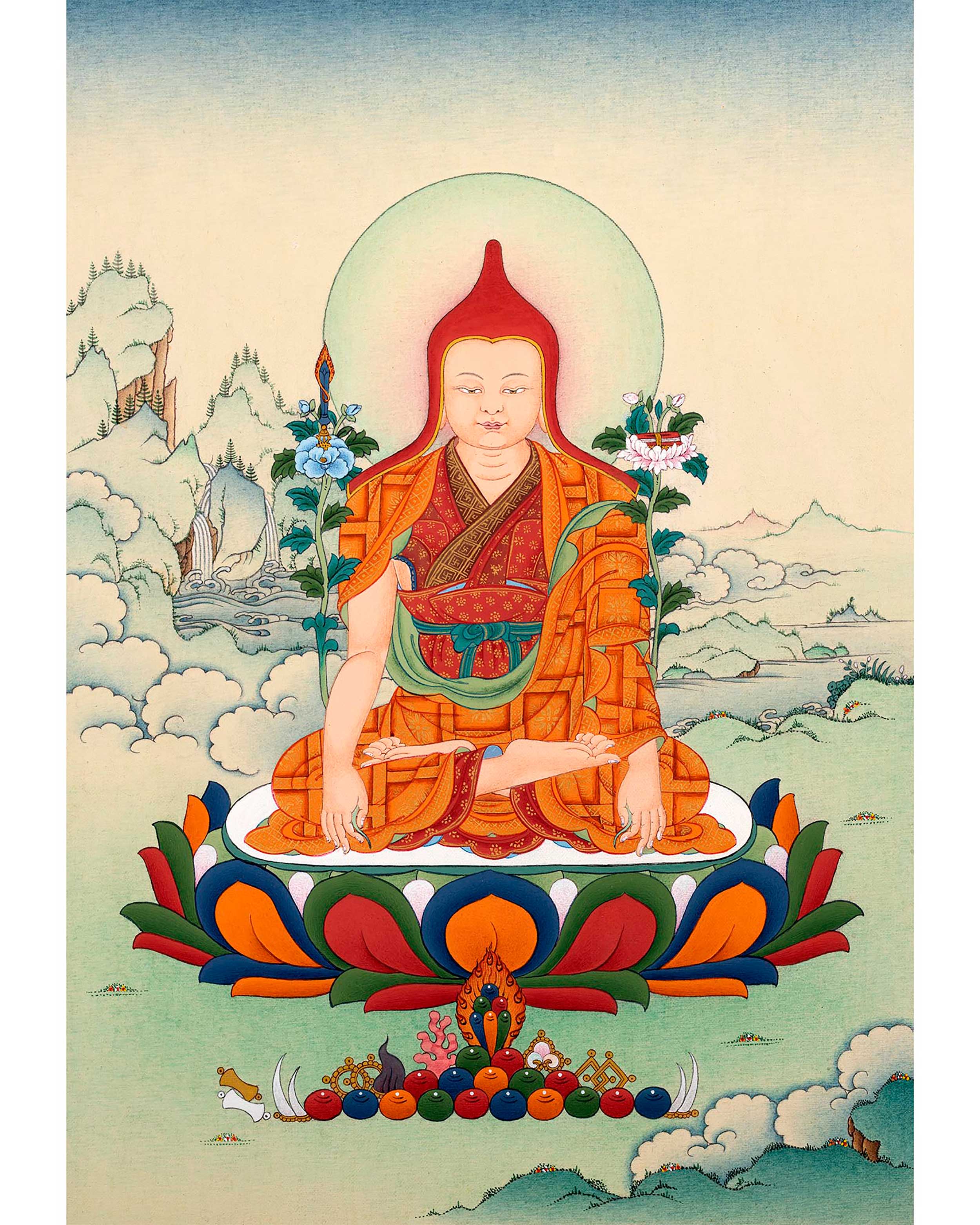Longchenpa Thangka