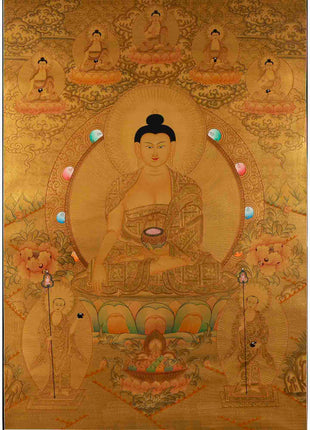 Lord Shakyamuni Buddha Thangka | Wall Decoration Painting