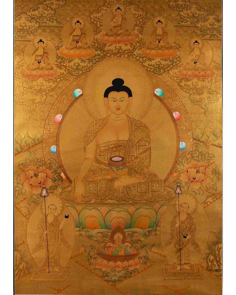 Lord Shakyamuni Buddha Thangka | Wall Decoration Painting