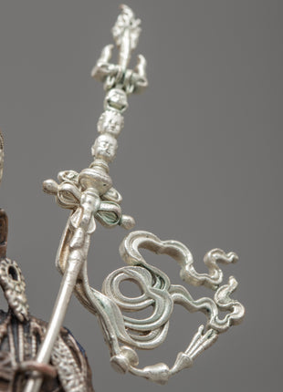 Copper Guru Rinpoche Statue | Buddhist Art Decor