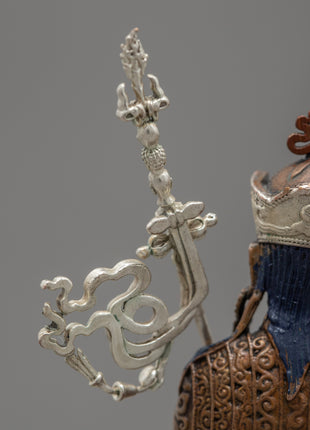 Copper Guru Rinpoche Statue | Buddhist Art Decor