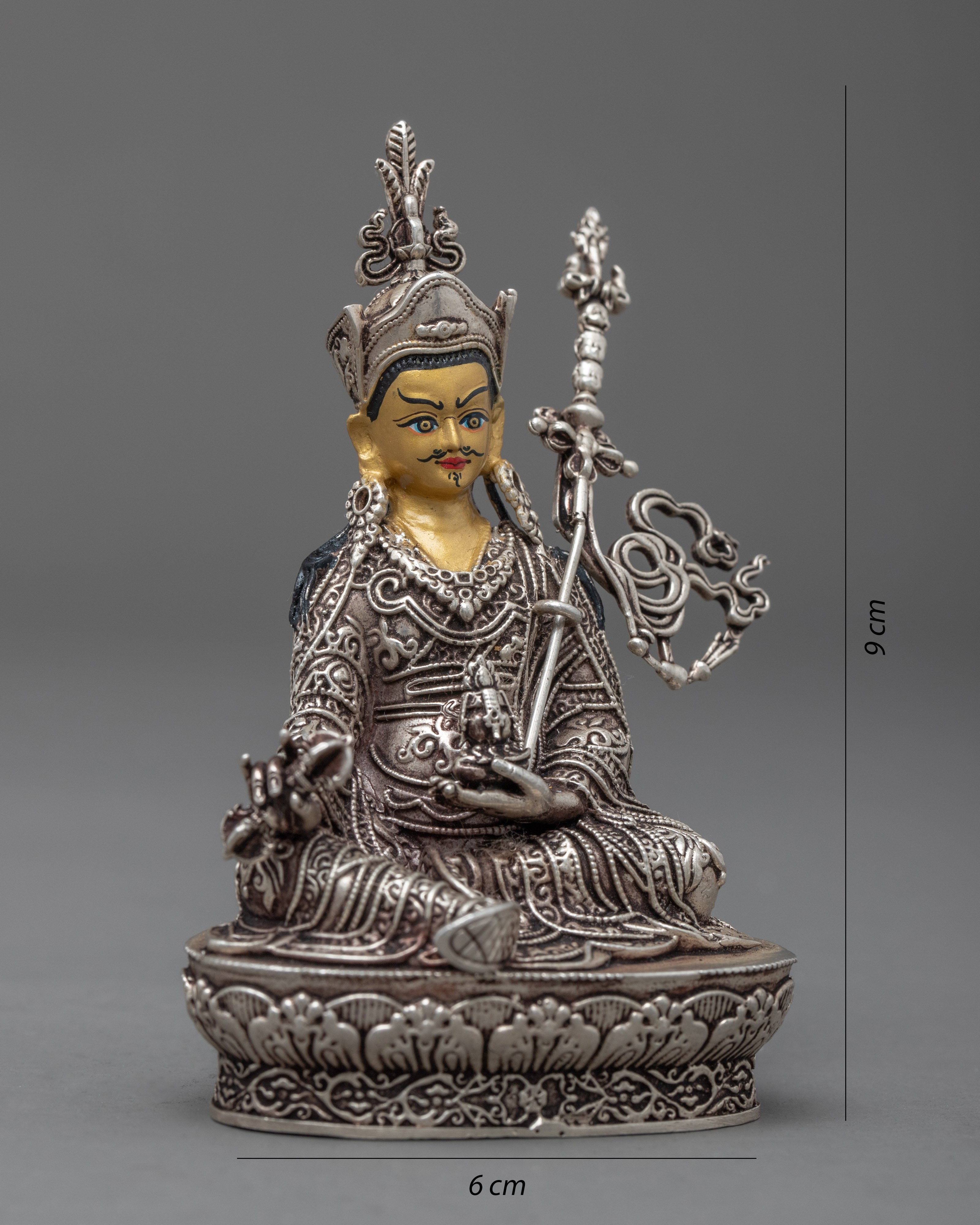 Mini Guru Rinpoche Statue | Indoor Home Decor